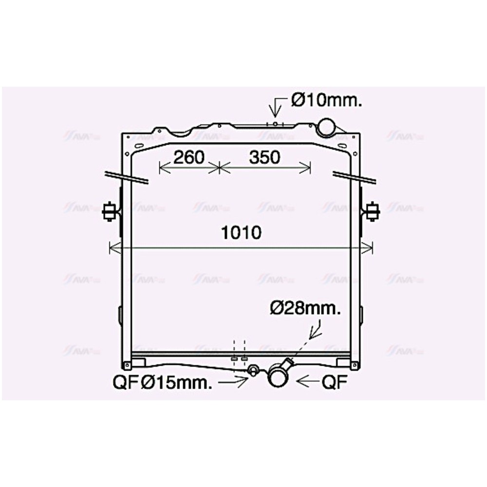 Image for AVA Cooling - Radiator