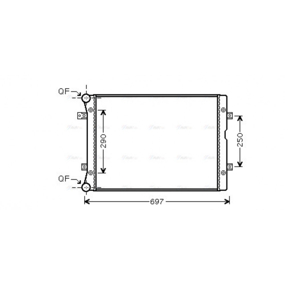 Image for AVA Cooling - Radiator