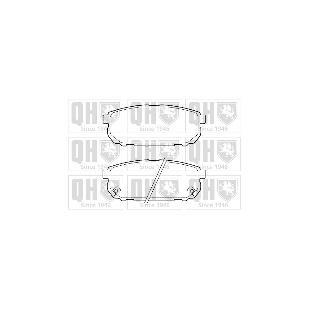 Image for QH BP1401 Brake Pad Set