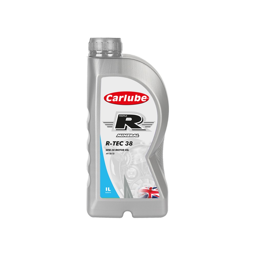 Image for Triple-R R-TEC-38 20W-50 API SB/CB Mineral 1 Litre