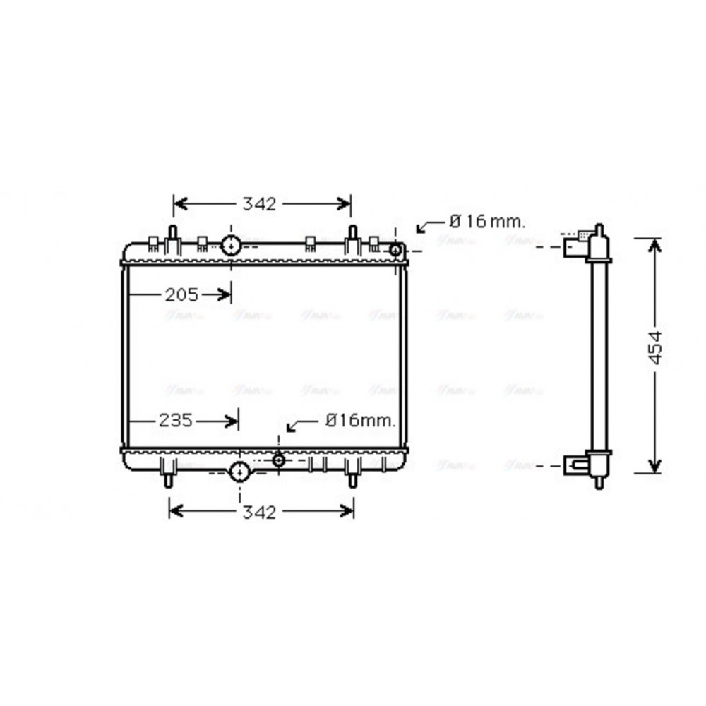 Image for AVA Cooling - Radiator