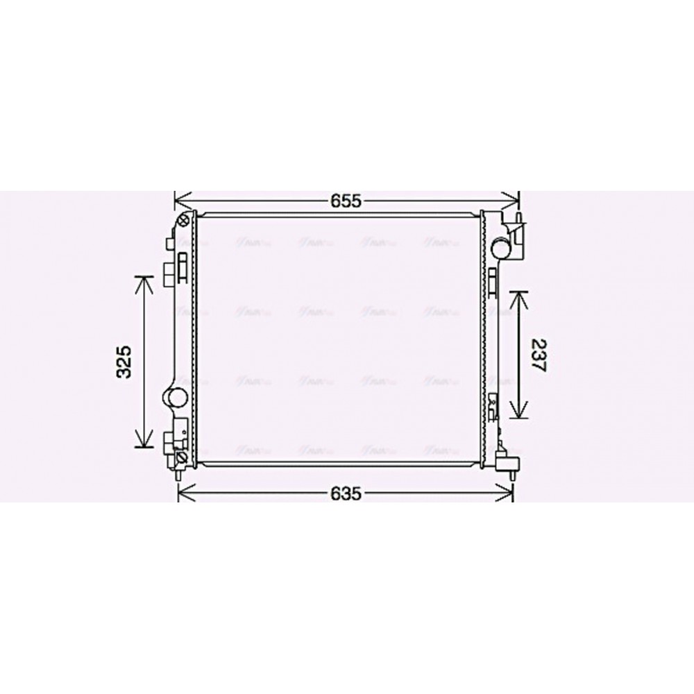 Image for AVA Cooling - Radiator