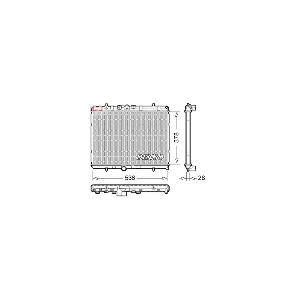 Image for Denso Radiator DRM07004