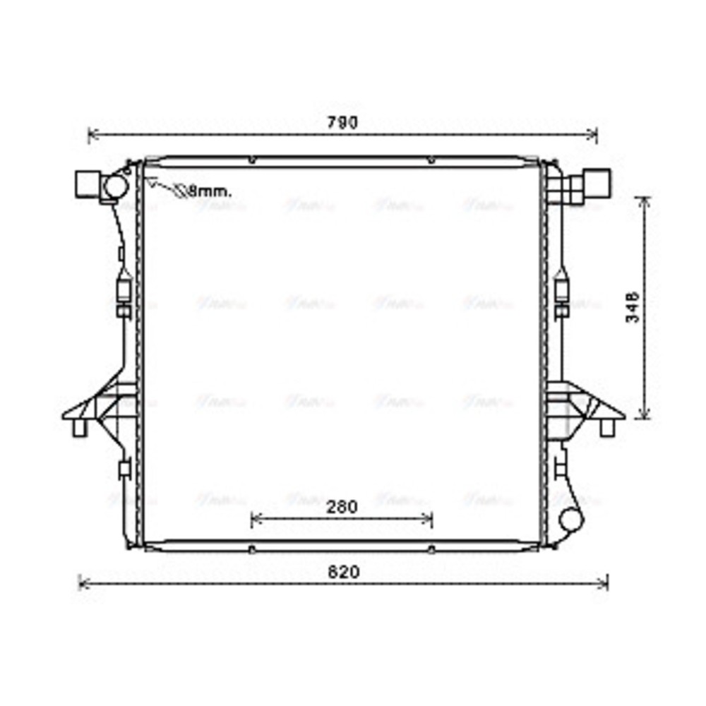 Image for AVA Cooling - Radiator