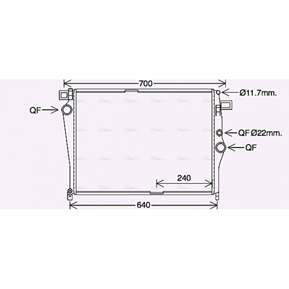 Image for AVA Cooling - Radiator