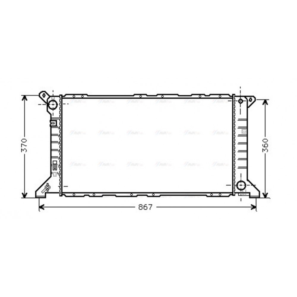 Image for AVA Cooling - Radiator