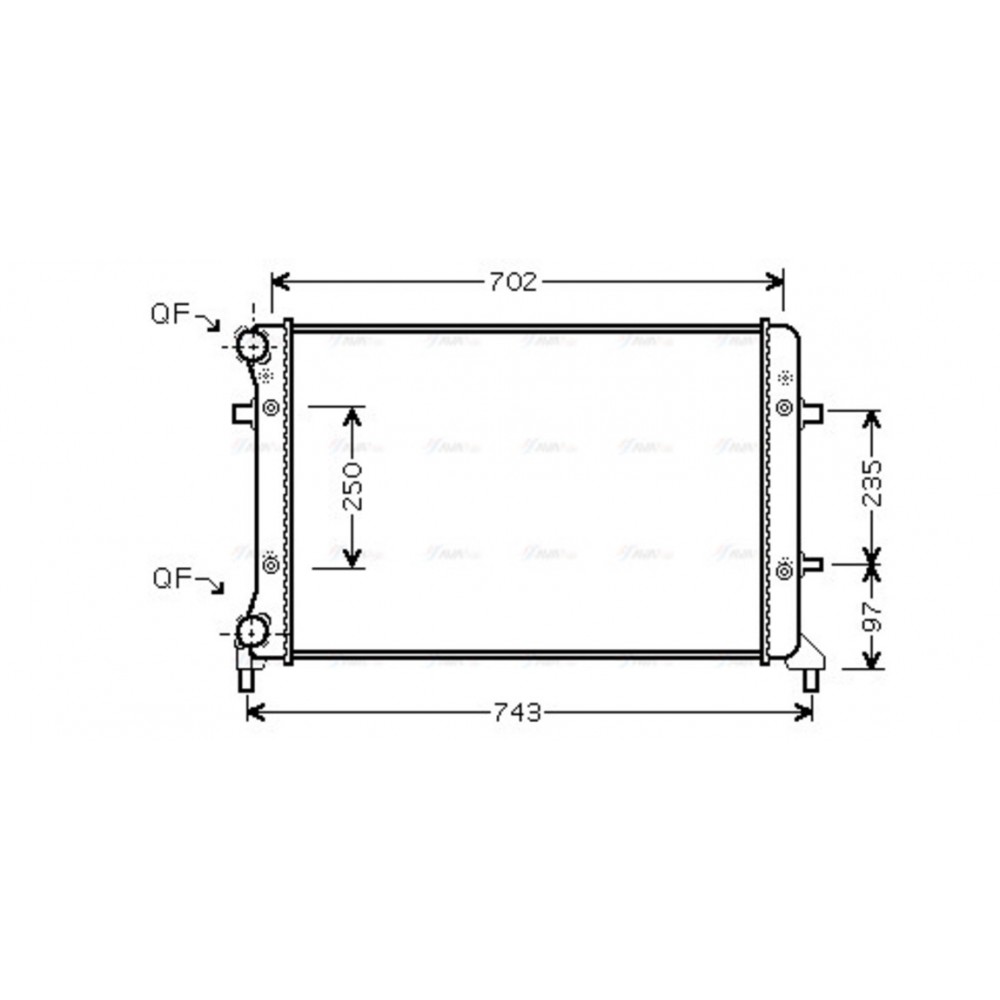 Image for AVA Cooling - Radiator