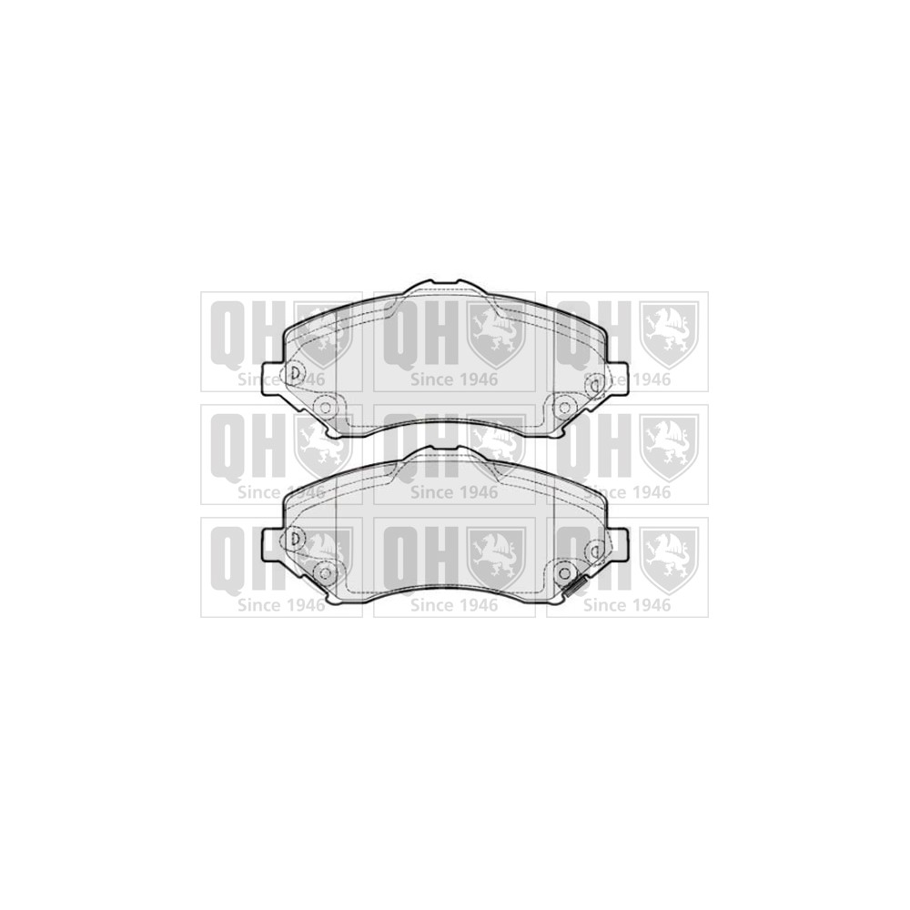 Image for QH BP1705 Brake Pad Set