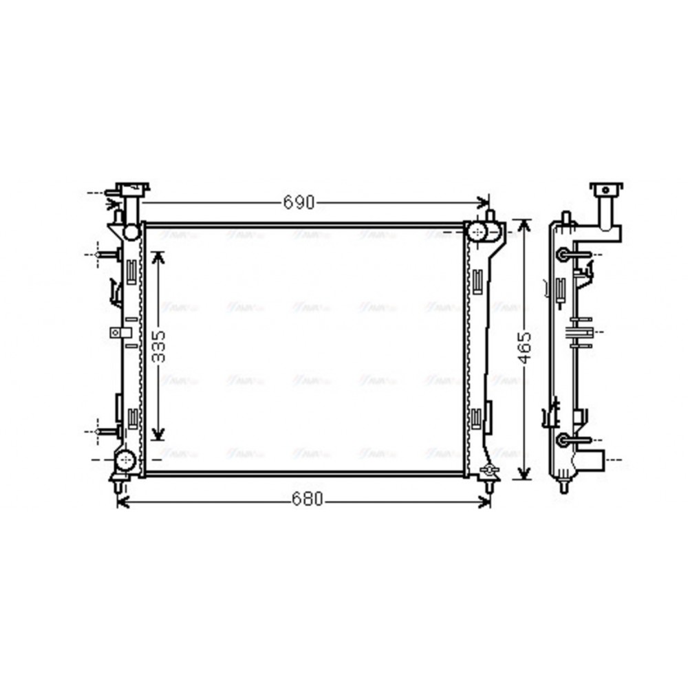 Image for AVA Cooling - Radiator