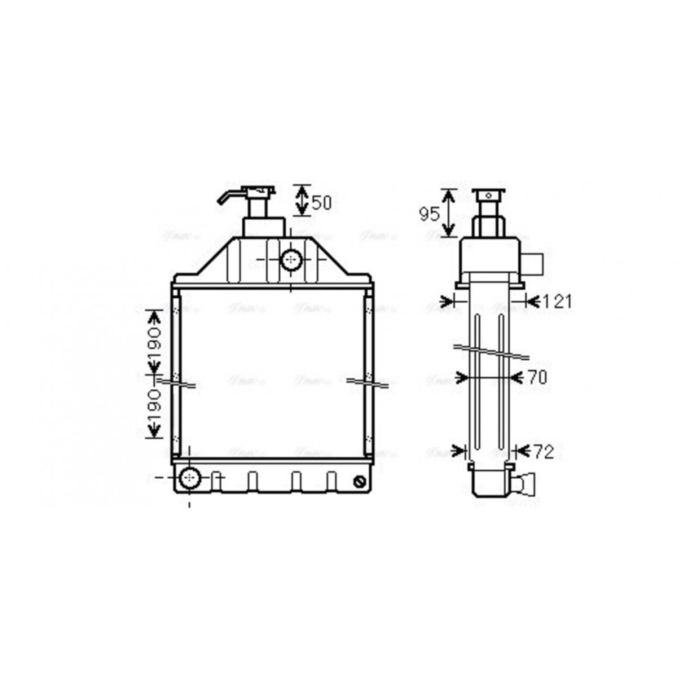 Image for AVA Cooling - Radiator