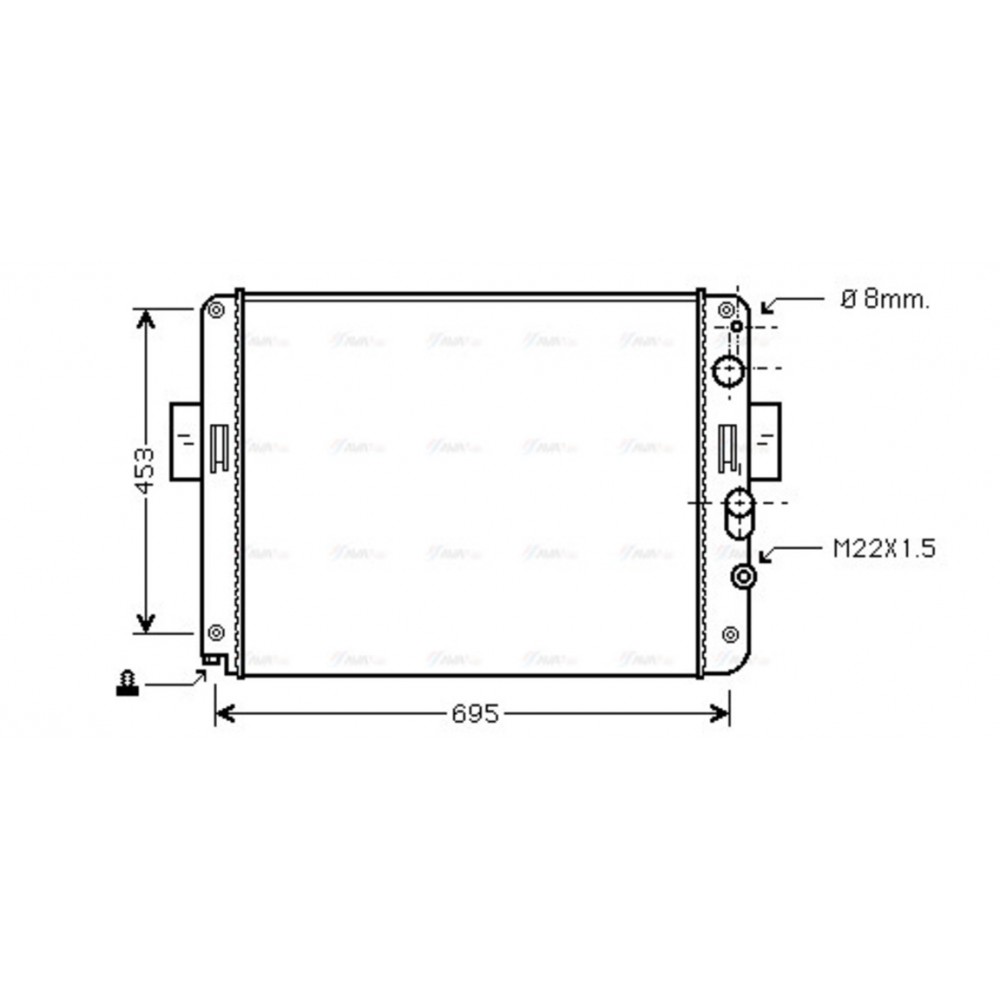 Image for AVA Cooling - Radiator