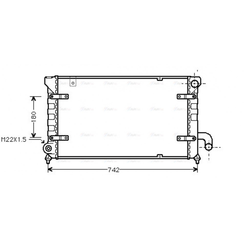 Image for AVA Cooling - Radiator