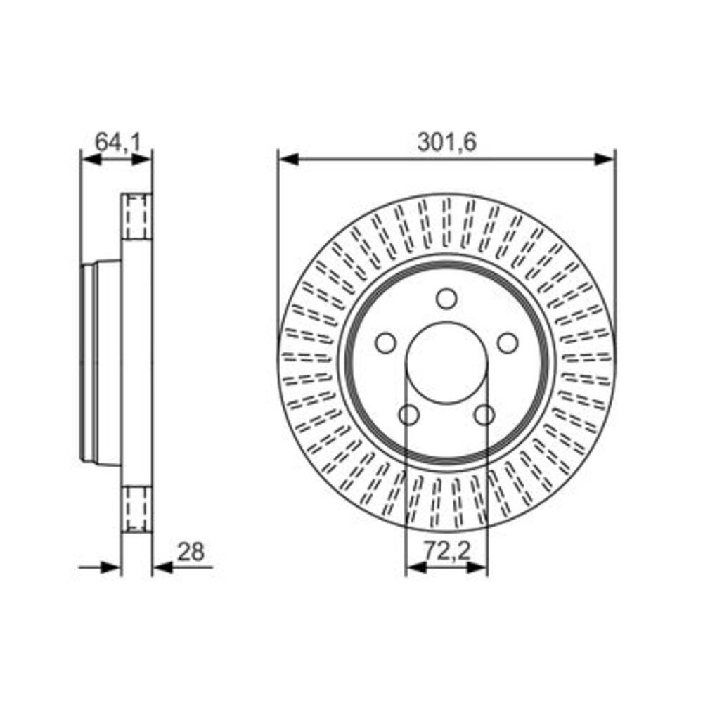 Image for Bosch Brake disc BD2230