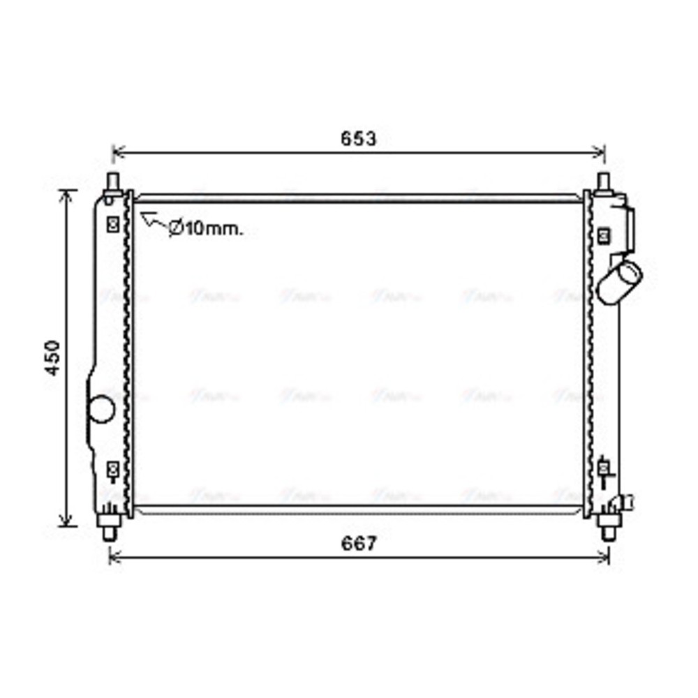 Image for AVA Cooling - Radiator