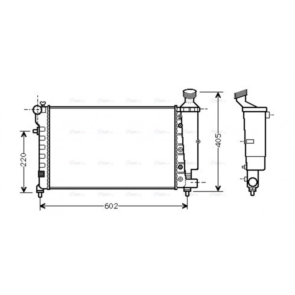 Image for AVA Cooling - Radiator