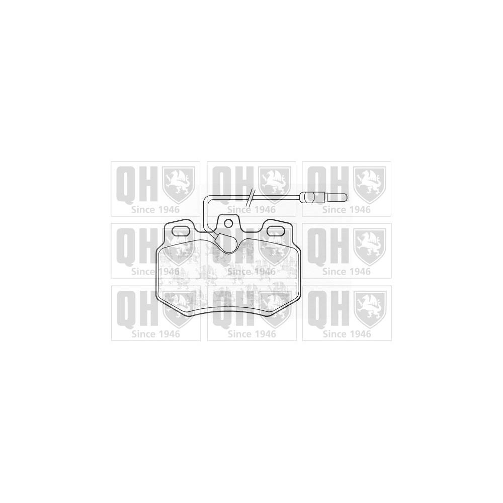 Image for QH BP407 Brake Pad Set