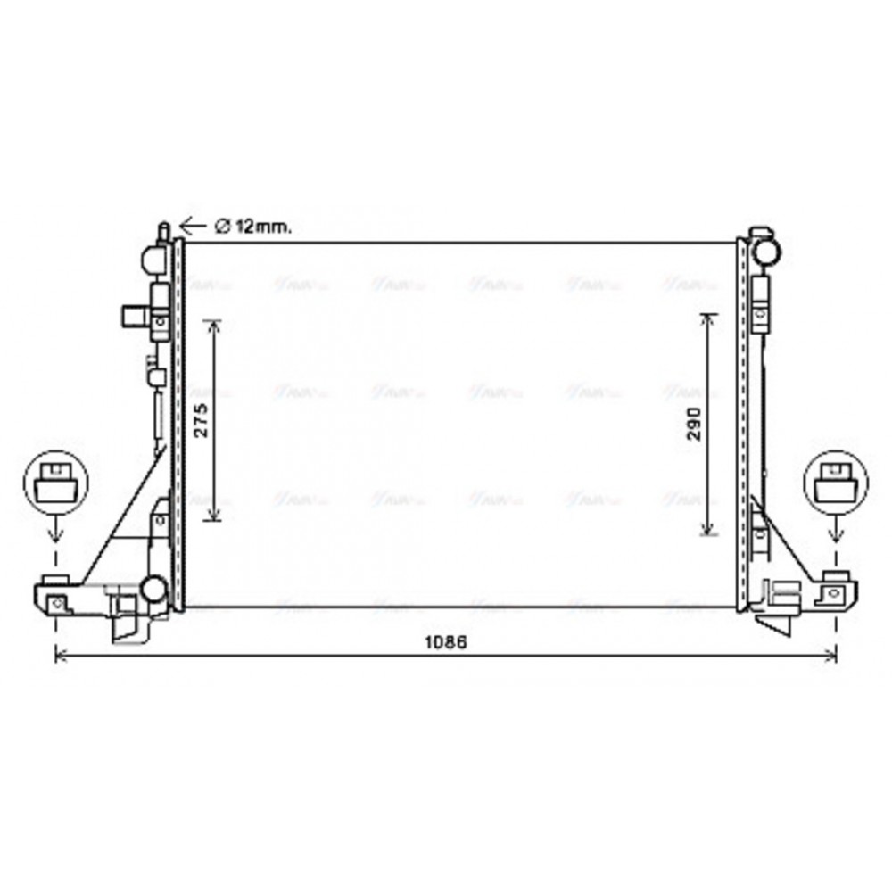 Image for AVA Cooling - Radiator