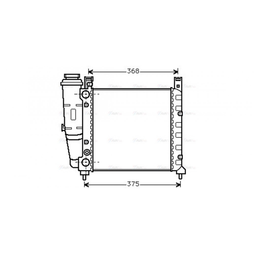 Image for AVA Cooling - Radiator