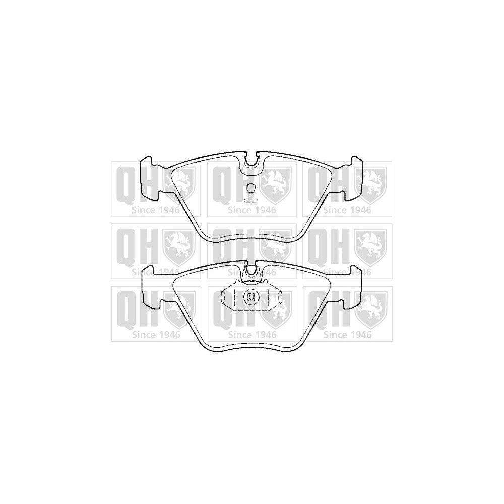 Image for QH BP1423 Brake Pad Set