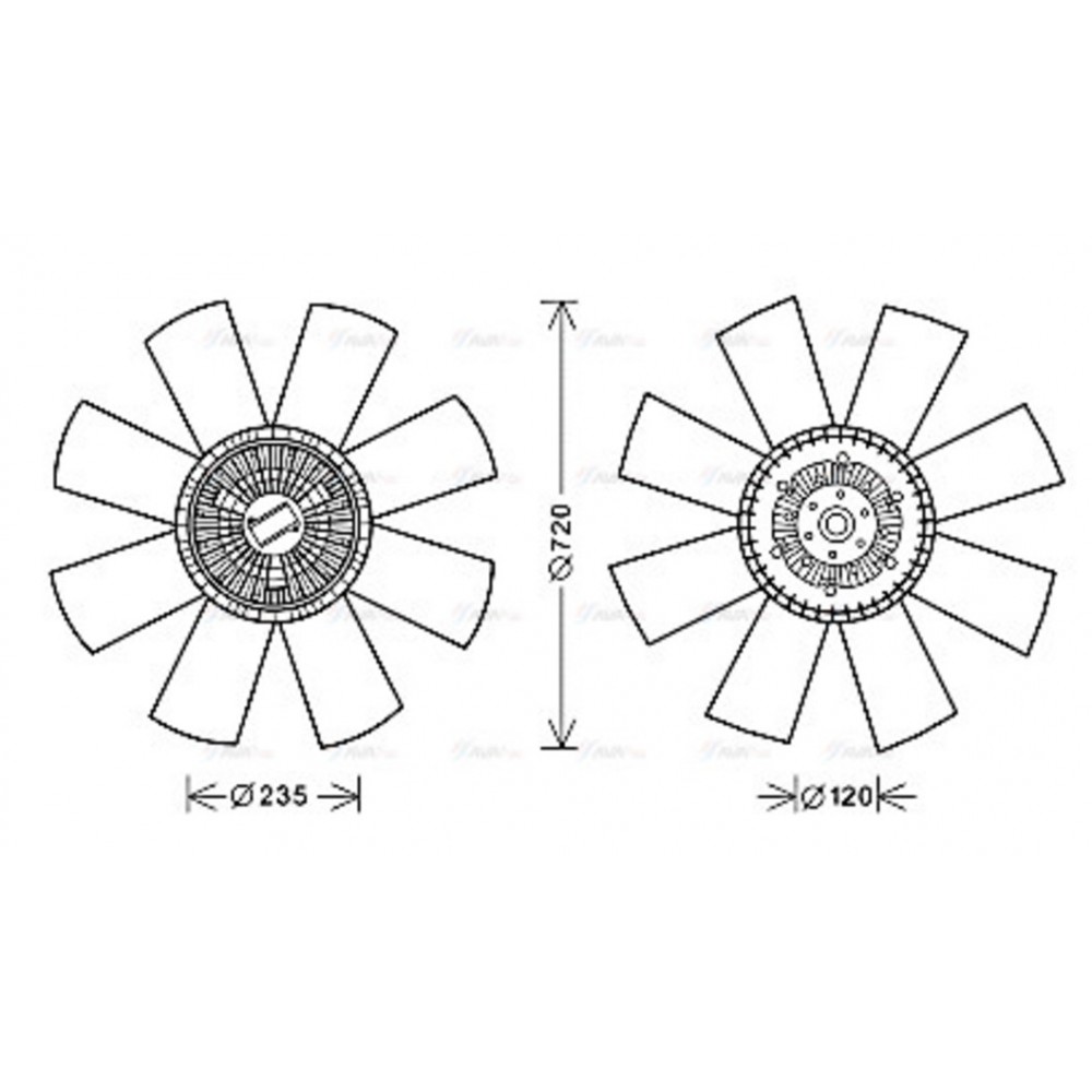 Image for AVA Cooling - Fan Clutch