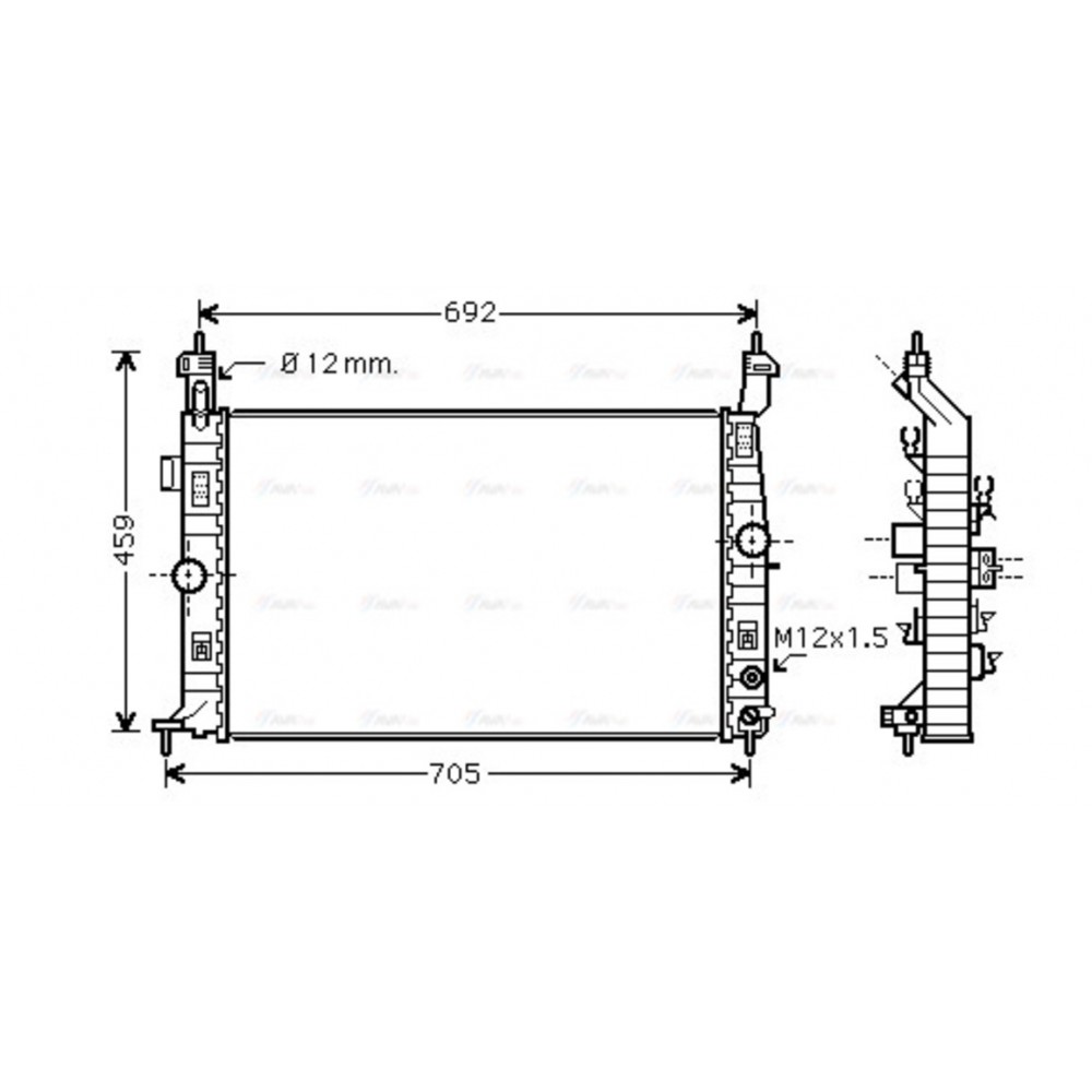 Image for AVA Cooling - Radiator