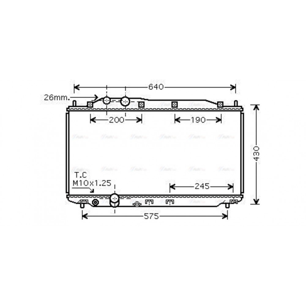 Image for AVA Cooling - Radiator