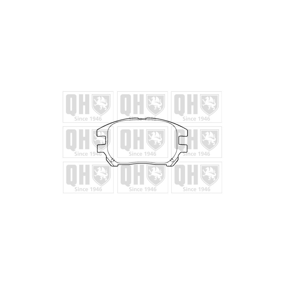 Image for QH BP1388 Brake Pad Set