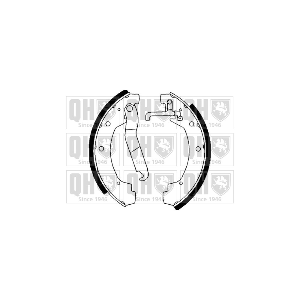 Image for QH BS863 Brake Shoes