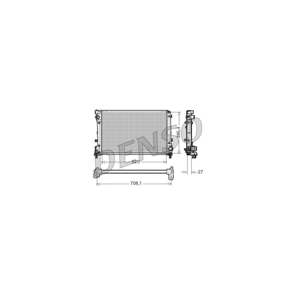 Image for Denso Radiator DRM09163