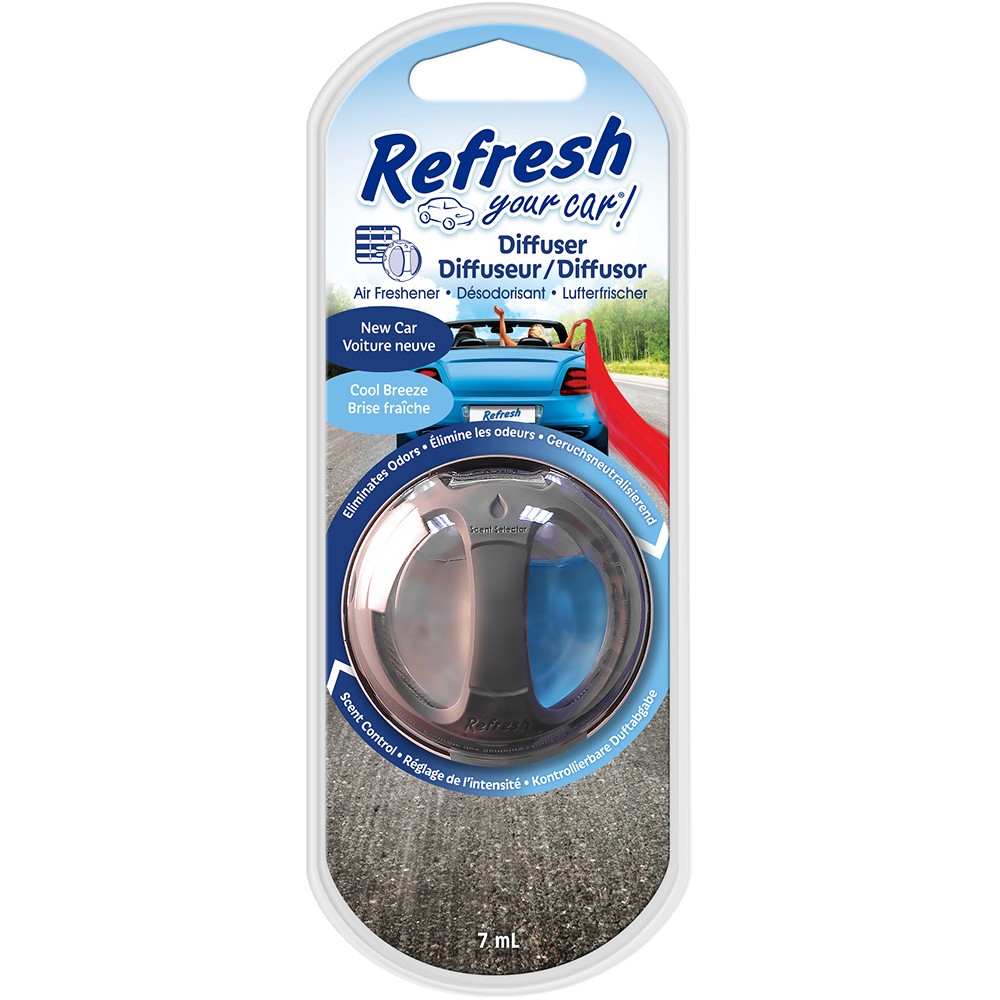 Image for Refresh Your Car 301410500 Air freshener Dual Diffuser New Car/Cool Breeze