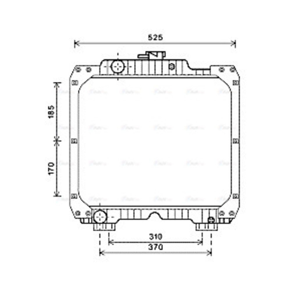 Image for AVA Cooling - Radiator