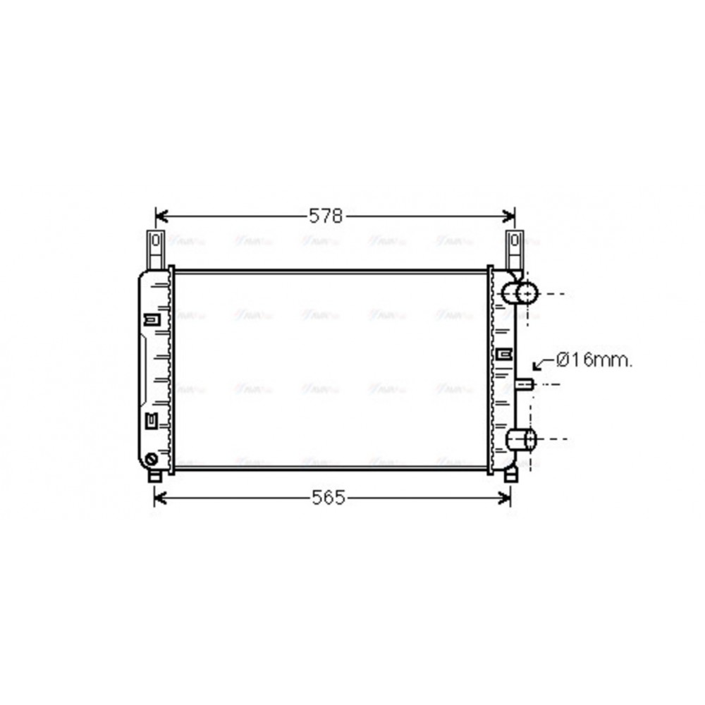 Image for AVA Cooling - Radiator