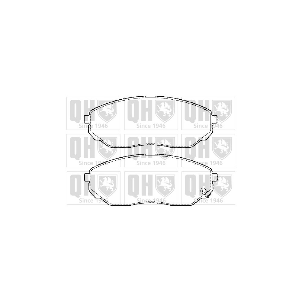 Image for QH BP1389 Brake Pad Set