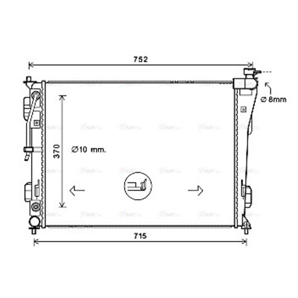 Image for AVA Cooling - Radiator