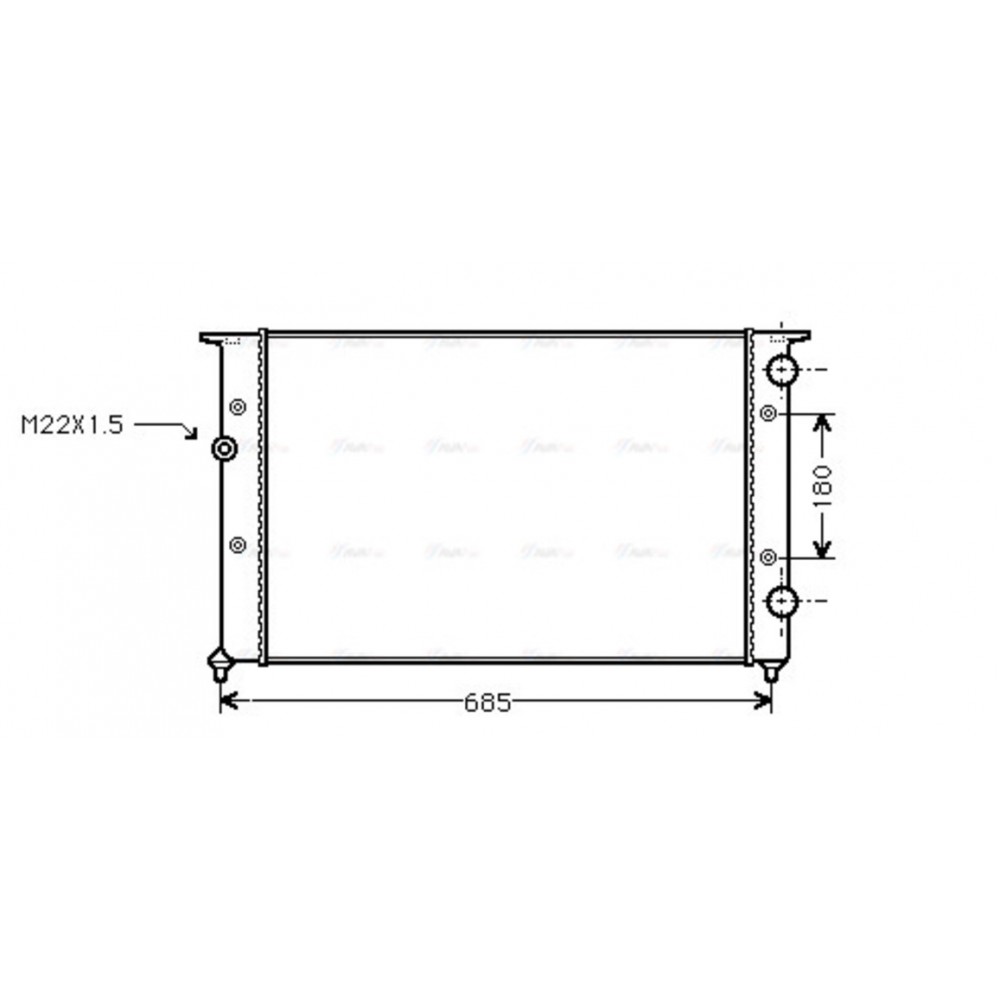 Image for AVA Cooling - Radiator