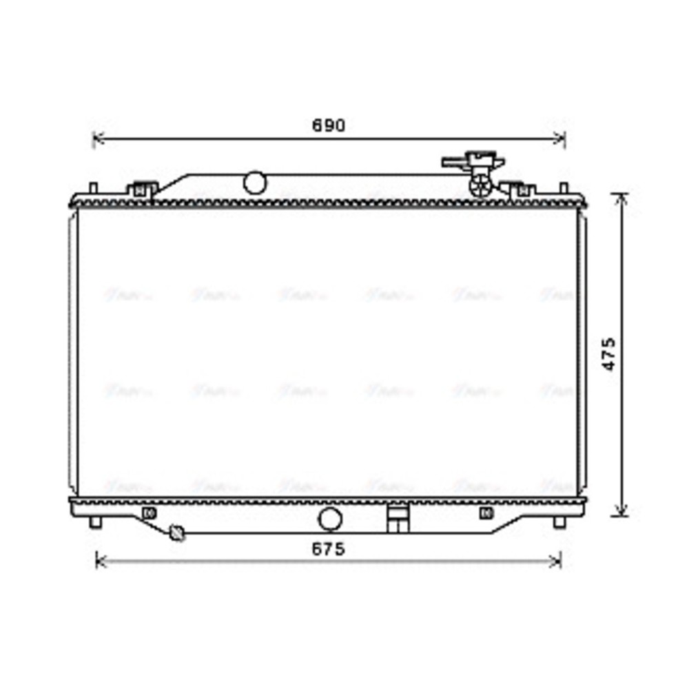 Image for AVA Cooling - Radiator