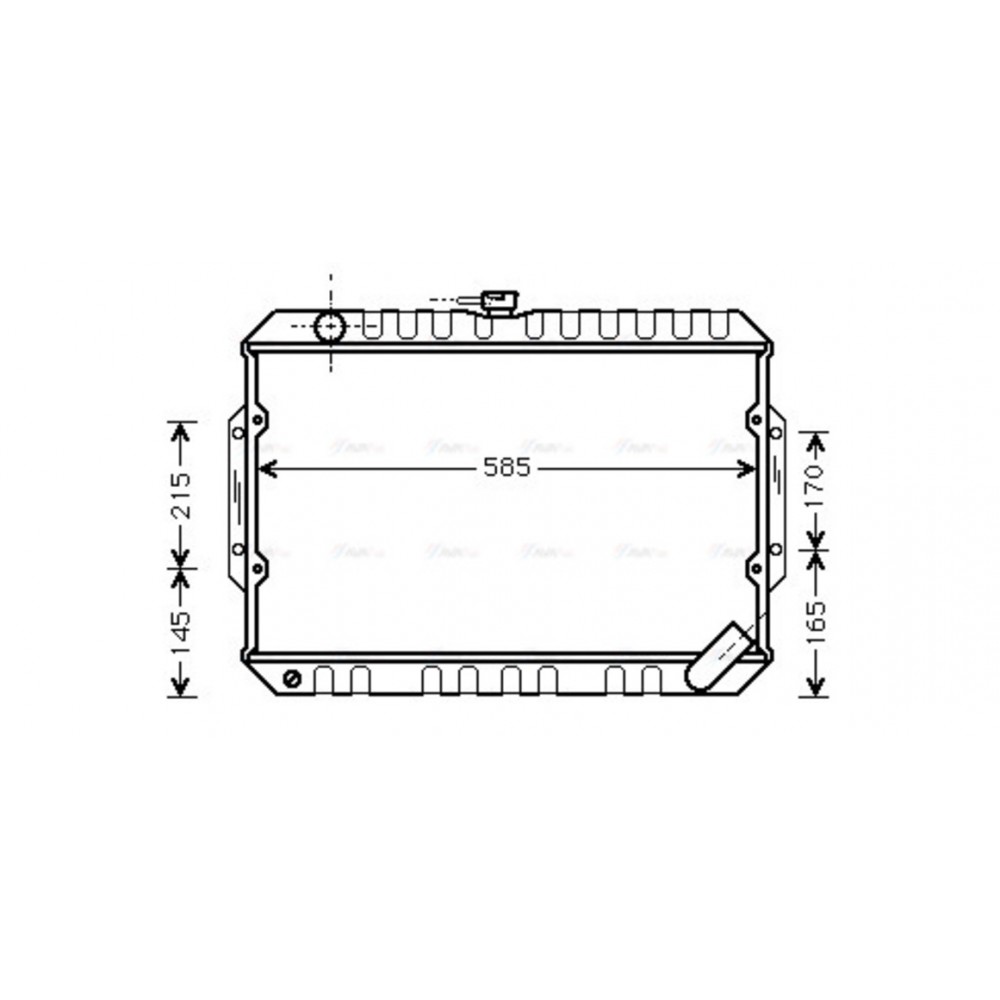 Image for AVA Cooling - Radiator