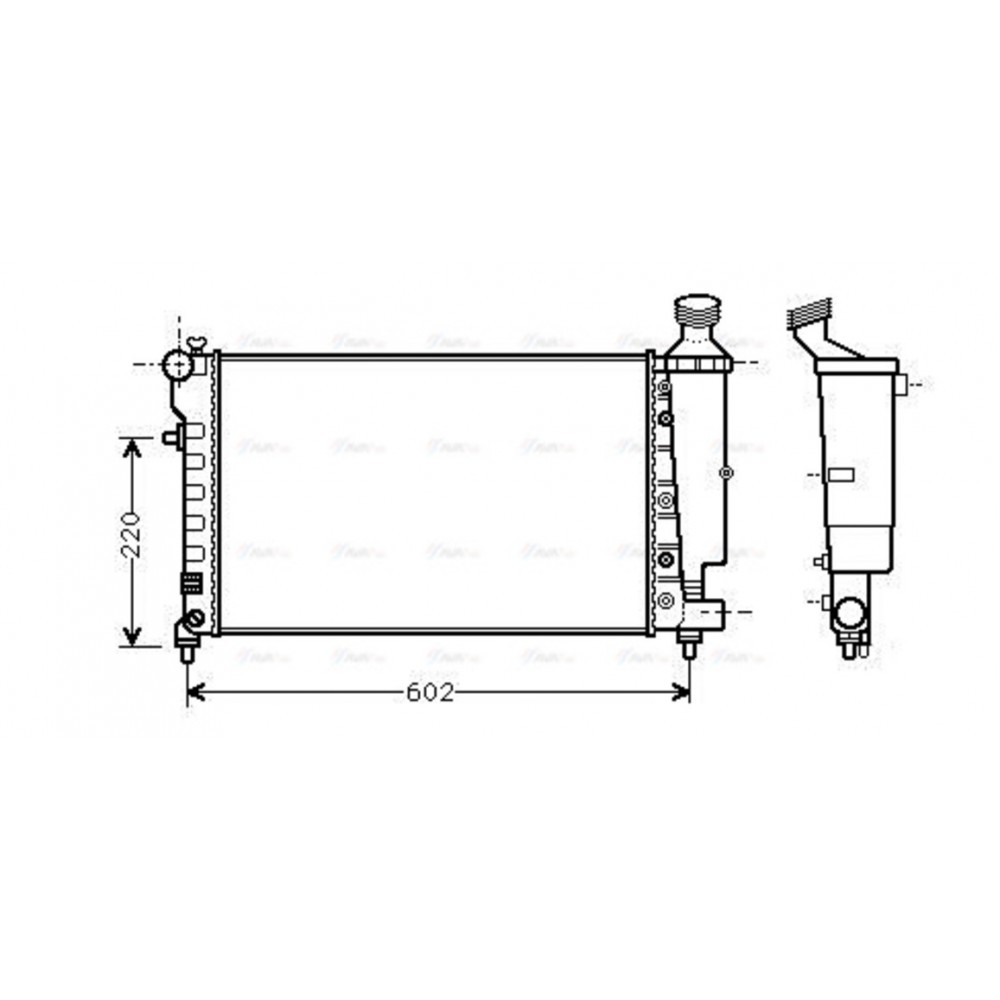 Image for AVA Cooling - Radiator