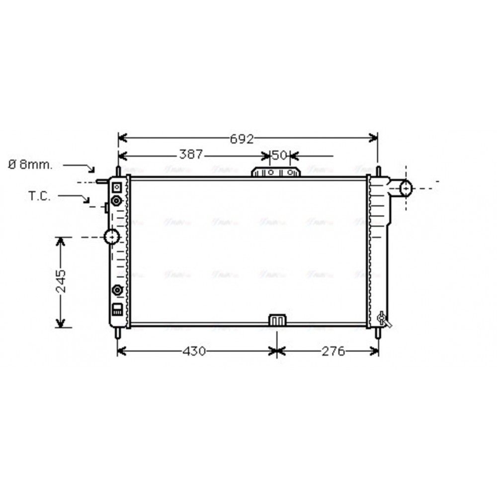 Image for AVA Cooling - Radiator