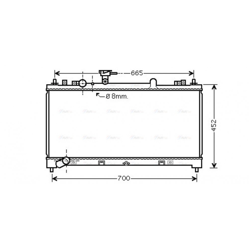 Image for AVA Cooling - Radiator