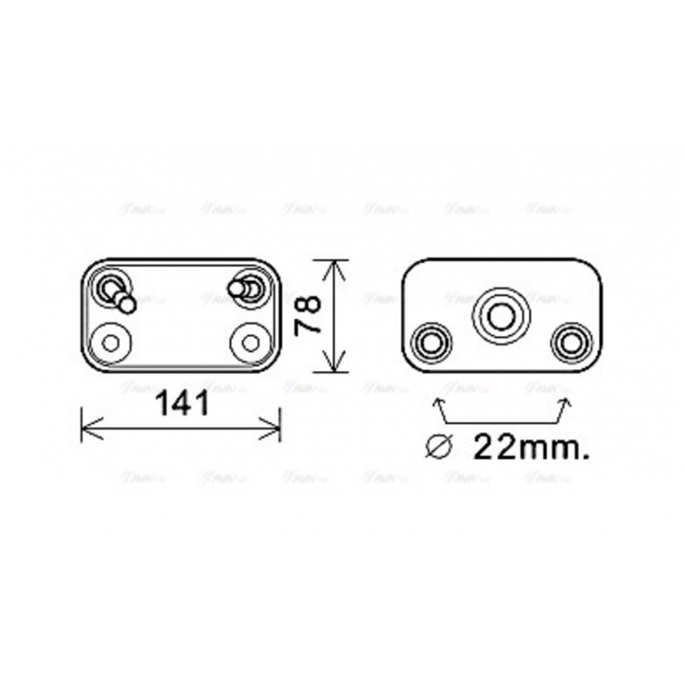 Image for AVA Cooling - Oil Cooler