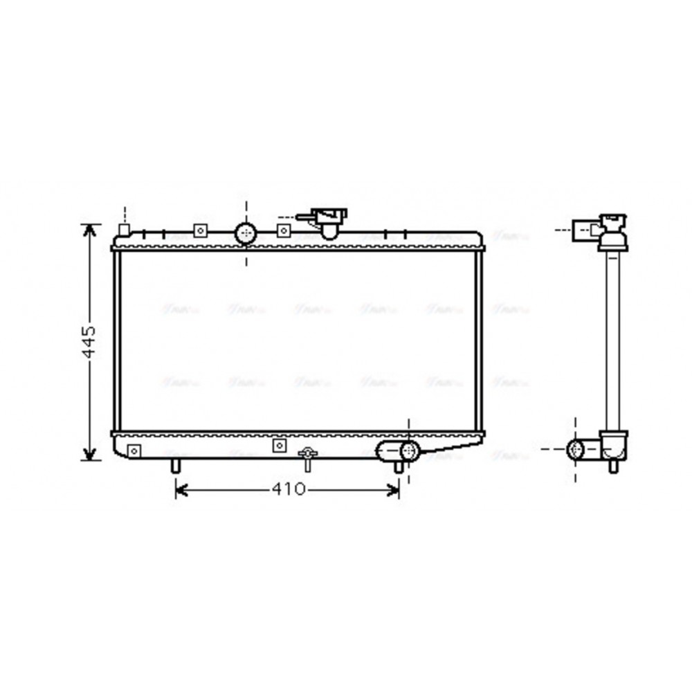 Image for AVA Cooling - Radiator