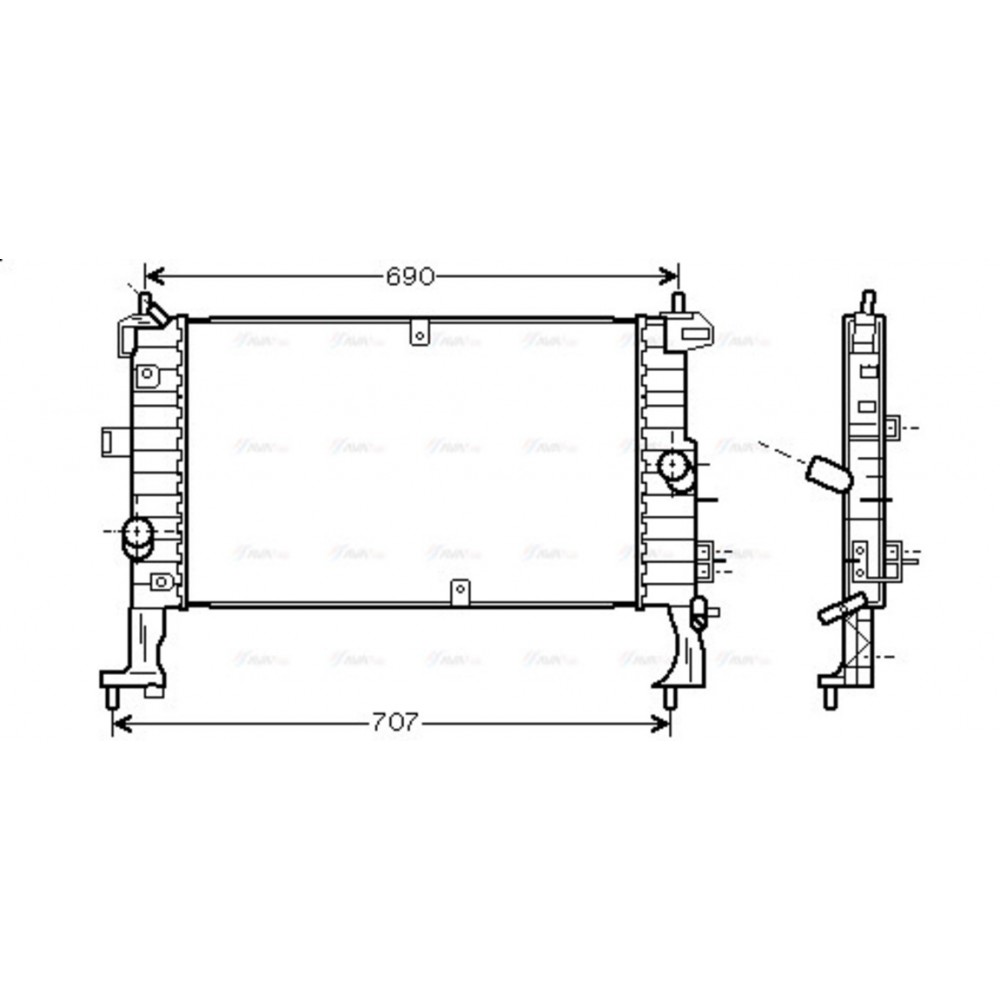 Image for AVA Cooling - Radiator