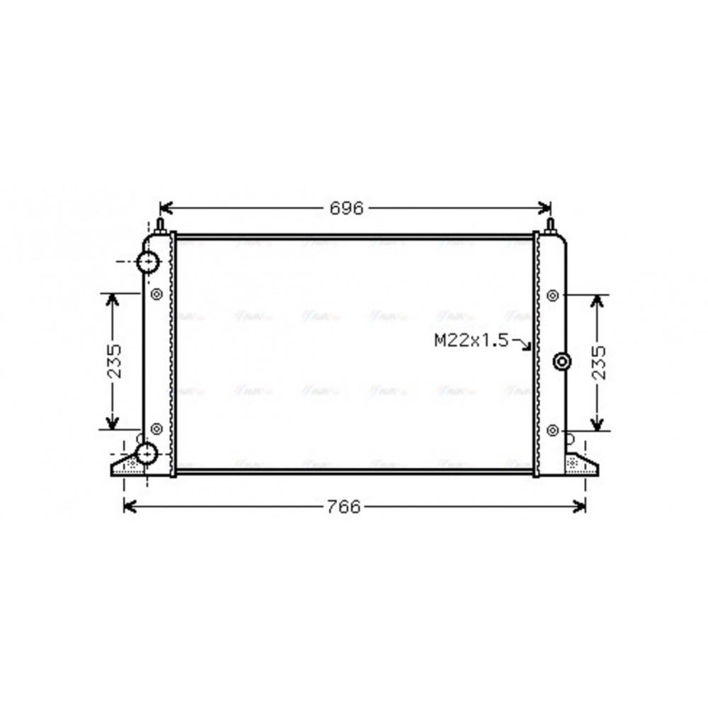 Image for AVA Cooling - Radiator