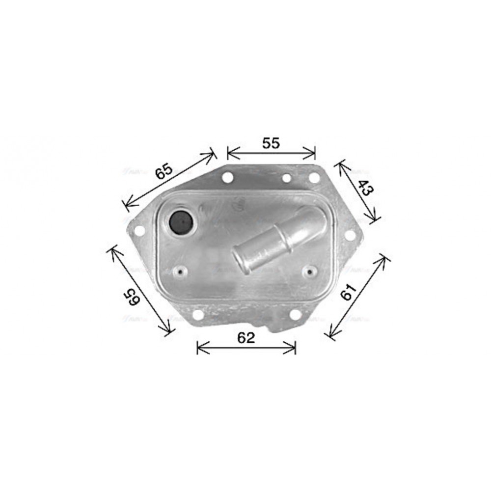 Image for AVA Cooling - Oil Cooler