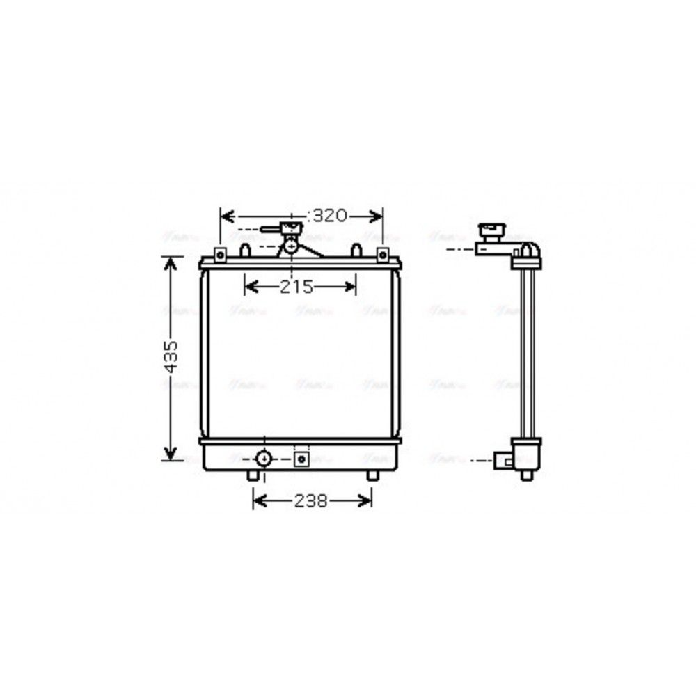 Image for AVA Cooling - Radiator