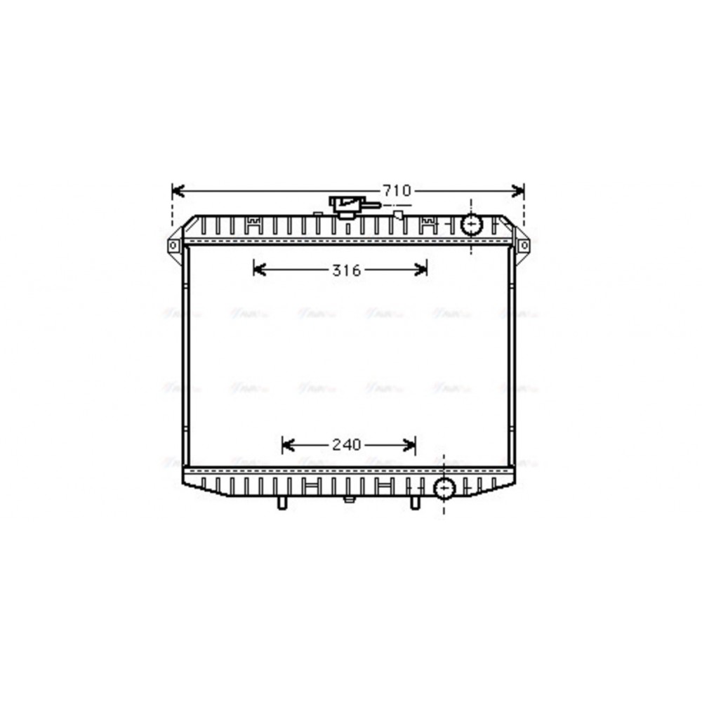 Image for AVA Cooling - Radiator