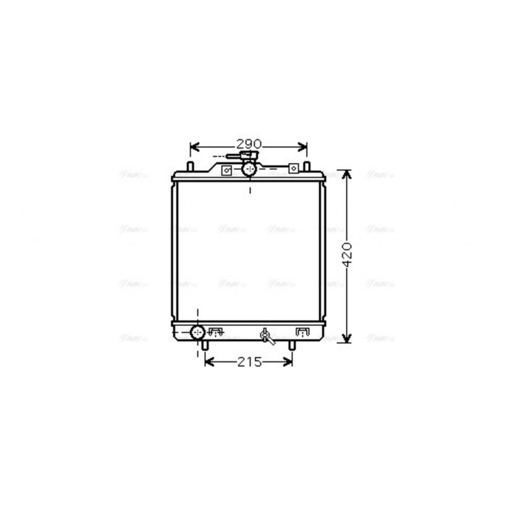 Image for AVA Cooling - Radiator