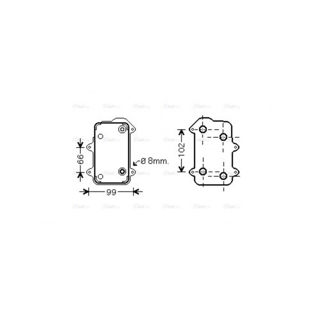 Image for AVA Cooling - Oil Cooler