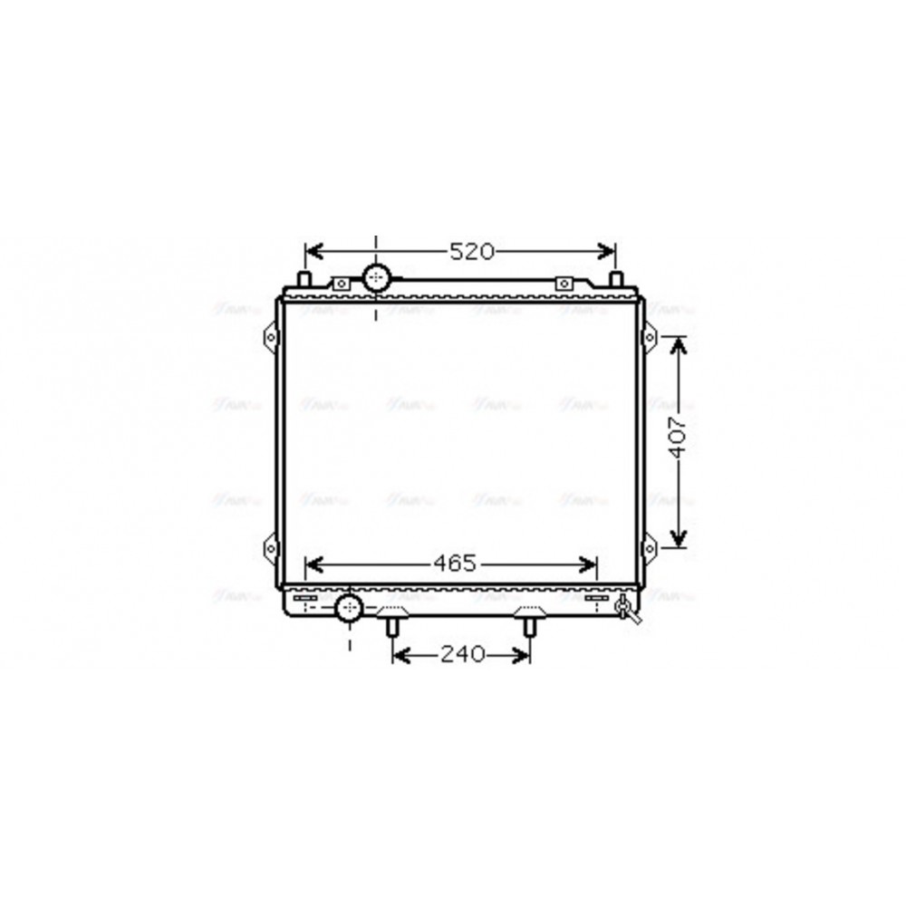 Image for AVA Cooling - Radiator